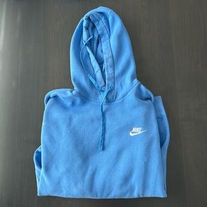 Blue Nike hoodie